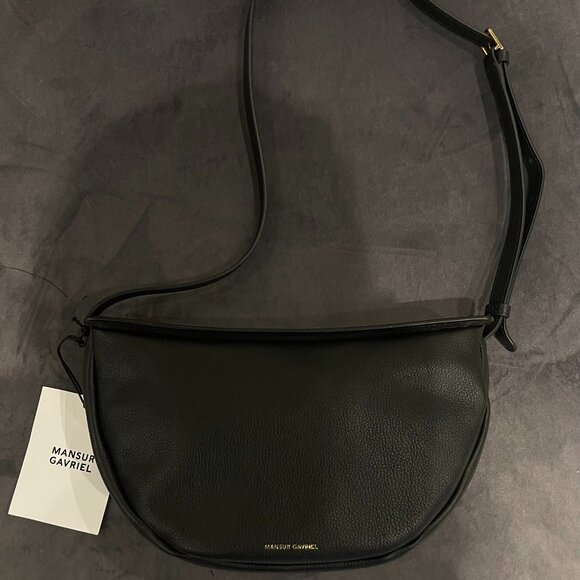 Mansur Gavriel Black Moon Sling Bag - Picture 1 of 4